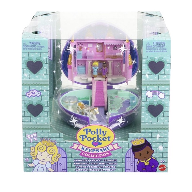 Polly Pocket 芭莉 口袋波莉星光城堡百寶盒 星光城堡 30週年 1992年 復刻