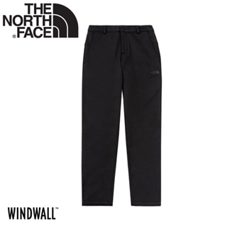 【The North Face 女 防風防潑軟殼長褲《黑》】5AZ6/防風防潑水休閒長褲/運動褲