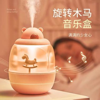 新款禮品 空氣加濕器傢用迷你霧化香薰機車載小型usb桌麵可愛創意