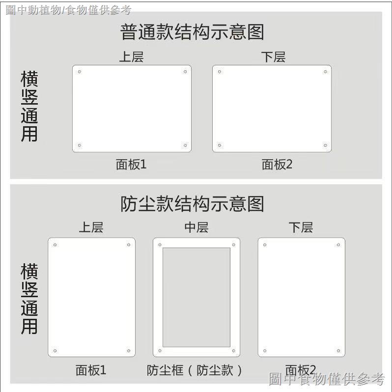 【快速出貨】熱賣50掛牆1000片拼圖框透明亞克力相框訂製裱框簡約風畫框展示70擺臺