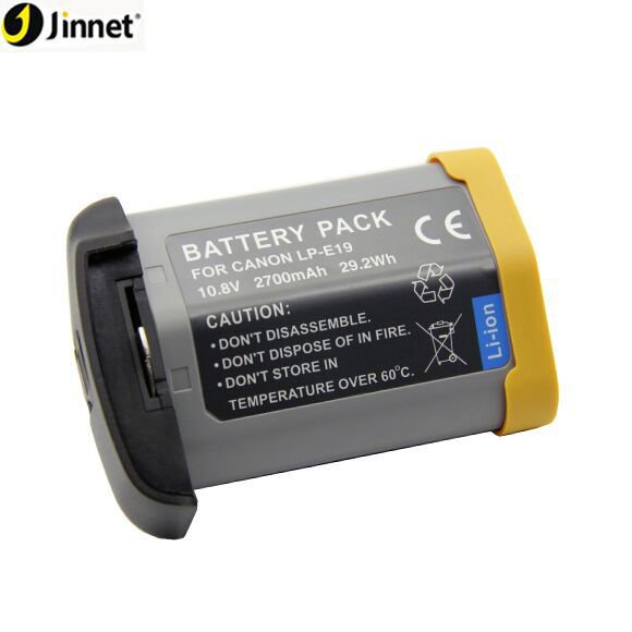 JINNET LP-E4N全解碼LP-E19電池適用佳能 1DX 1DX4 1DS MARK 3 ADUV