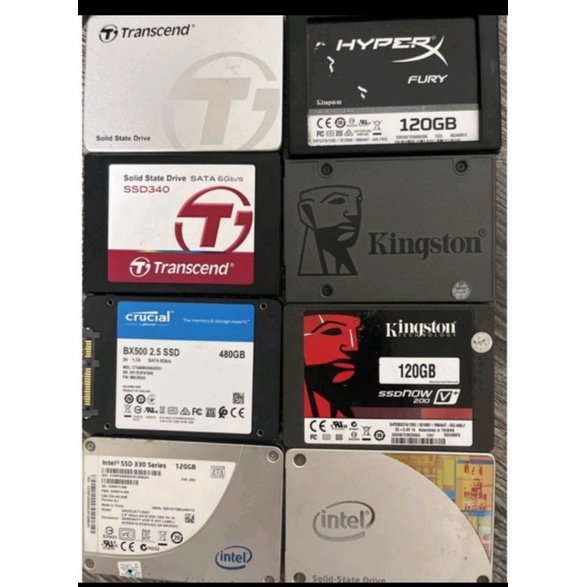 二手SSD固態硬碟120G（隨機出貨）