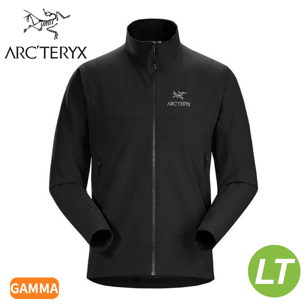 【ARC'TERYX 始祖鳥 男 Gamma LT軟殼外套《黑》】X000007115/防風外套/機能外套