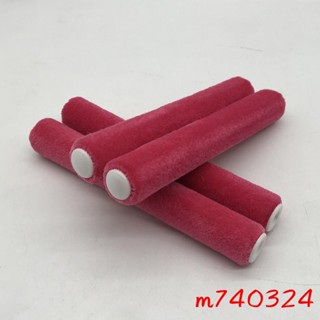 【滿299發貨】紅羊毛滾筒6寸藝術塗料工具消泡乳膠漆滾筒進口打底滾筒天鵝絨 m740324
