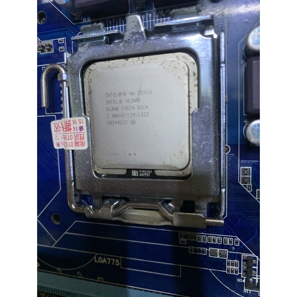 加班貓 Xeon e5450 改 lga775 勝q9500 q9600