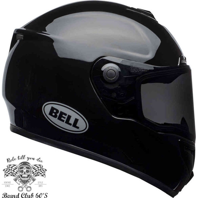 ♛大鬍子俱樂部♛ Bell ® SRT Solid 美國 原裝 賽事級 亮黑色