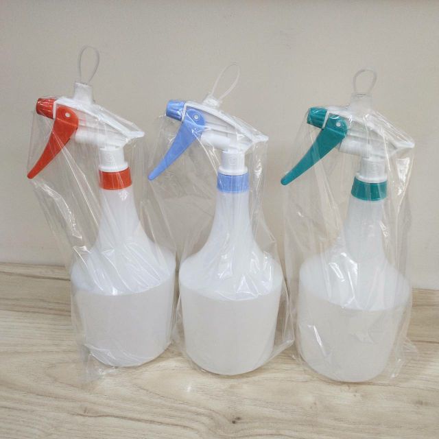 出清 1000ml 空瓶 HDPE(2) 酒精 噴霧 分裝瓶 攜帶瓶 液體 空瓶  打掃 生活 居家 清潔 顏色隨機出貨