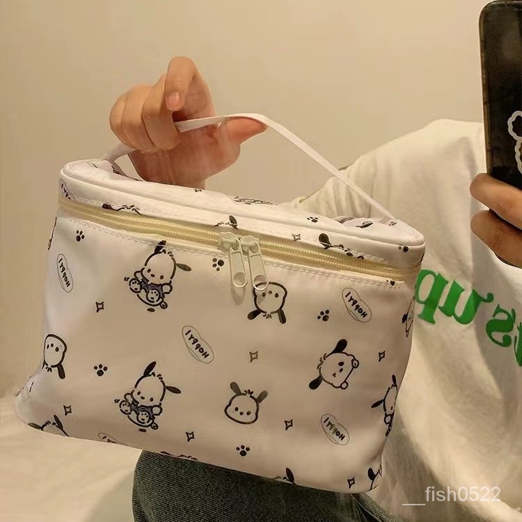 NAIKATI 🔅帕恰狗化妝包可愛高顔值大容量小衆卡通收納袋便攜外出洗漱包學生旅行化妝包