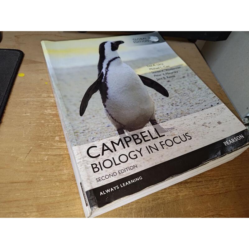 CAMPBELL BIOLOGY IN FOCUS 2/e 1292109580 有劃記 2017 @1J 二手書