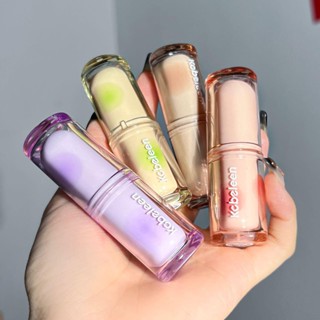 FEEL 100%新品熱銷💥~kobeleen冰茶透明口紅絲絨霧麵啞光顯白顯色自然裸色唇膏甜美少女~