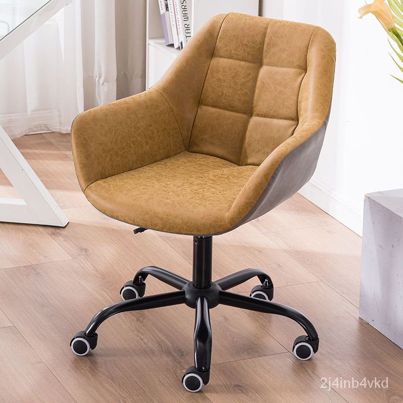 【熊貓傢具】電腦椅北歐複古美式LOFT工業風簡約輕奢陞降書桌椅辦公椅 椅子