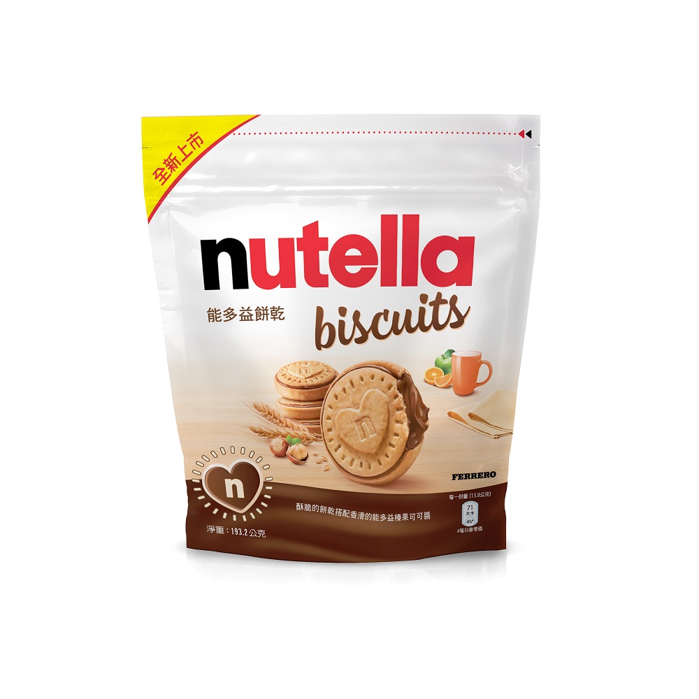 Nutella能多益 餅乾 193.2g【家樂福】