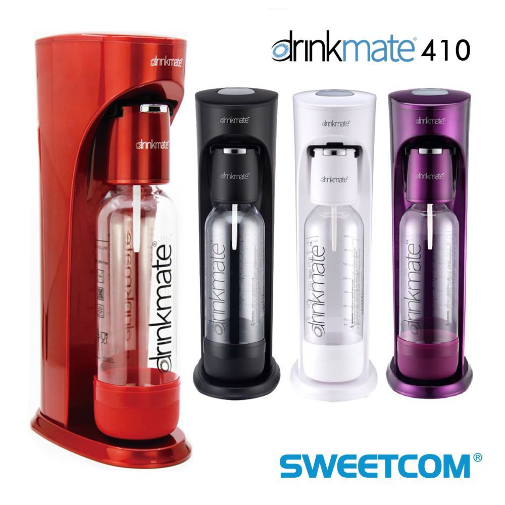 【思維康SWEETCOM】美國Drinkmate 410係列氣泡水機標配 免電便攜/二年保固