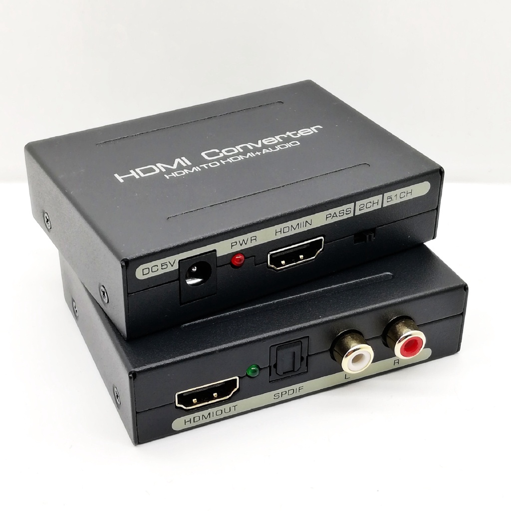 ❇【量大價優】hdmi音訊分離器HDMI TO HDMI AUDIO SPDIF R/L音