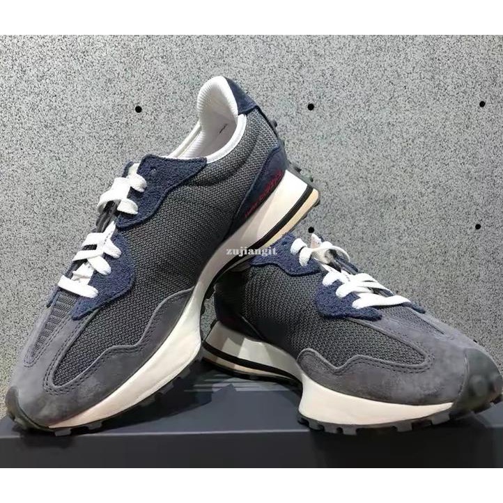 New Balance 327 灰藍 藏青 NB327 李知恩 IU款 男女款 MS327MD