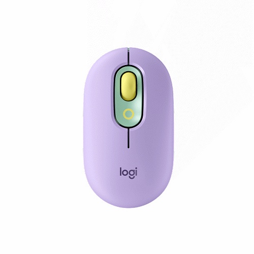 LOGITECH 羅技 910-006425 POP MOUSE 無線藍牙滑鼠 夢幻紫 EMOJI表情符號 無線滑鼠