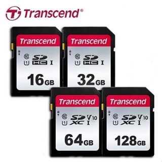 TRANSCEND 創見 SDXC/SDHC 300S SD記憶卡 16GB 32GB 64GB 128GB V30規格