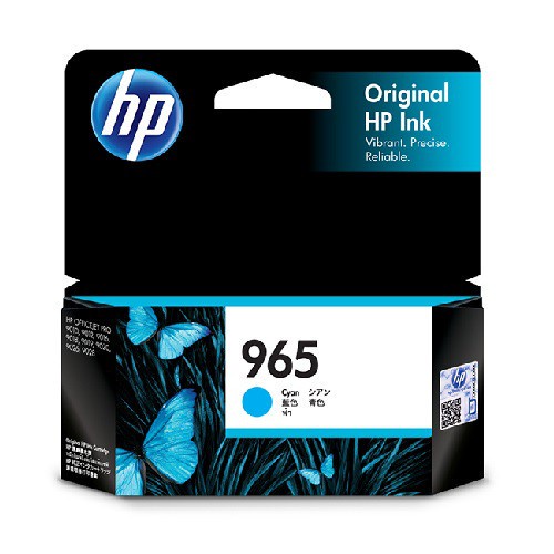 HP 惠普 現貨 3JA77AA HP 965 藍色墨水匣 原廠HP墨水匣 OfficeJet Pro 9010 902