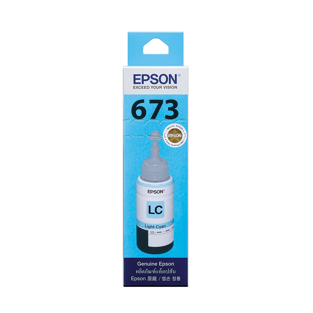 愛普生 EPSON C13T673500 淡藍色 墨水匣 T673500 噴墨印表機 L805 L800 L1800