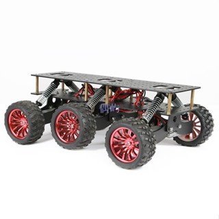 4WD減震底盤6WD搜救智慧小車底盤 相容Arduino WIFI越野 攀爬小車 偶嶼