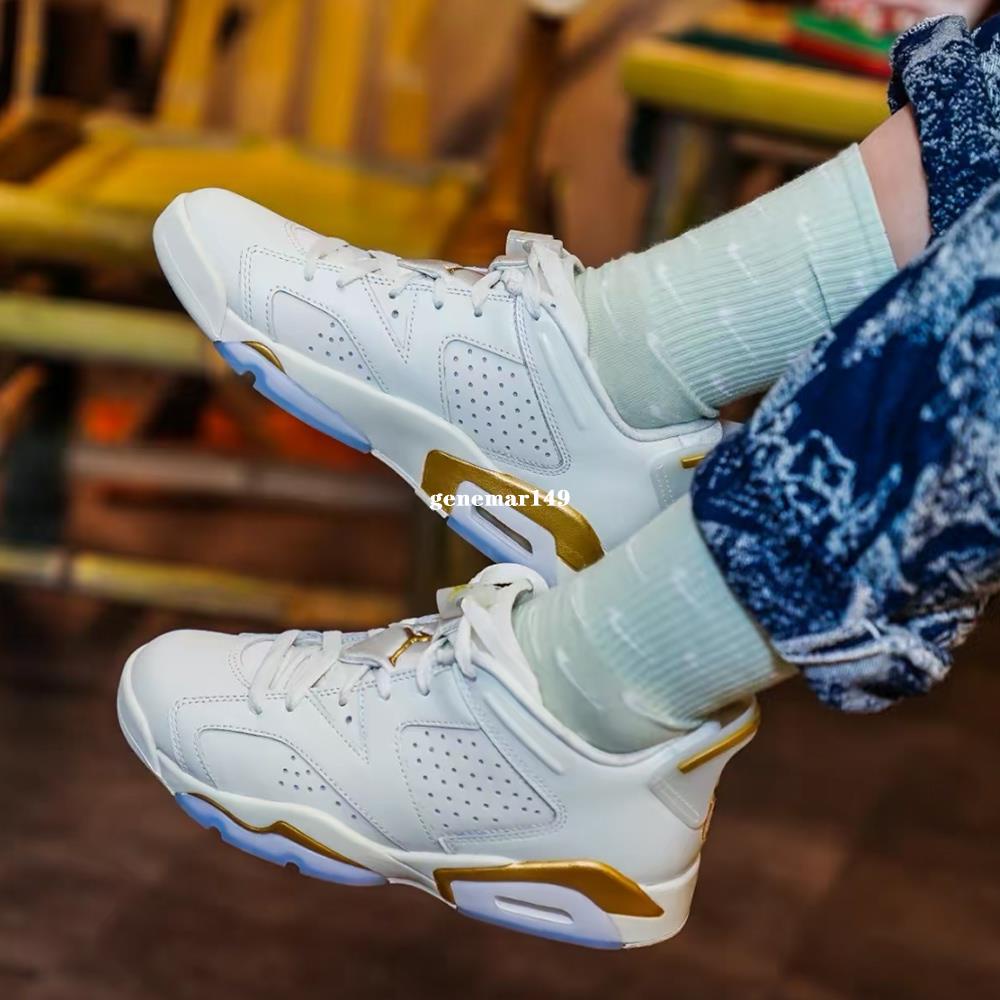 Air Jordan 6 Retro Low GC CNY 喬丹 白金經典百搭運動籃球鞋DH6928-073男鞋