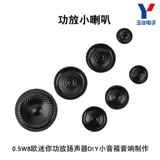 迷你功放小喇叭揚聲器 足功率DIY小音箱音響制作0.5W8歐 【配件】