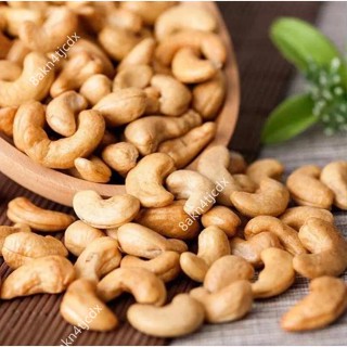 熱銷~仟吉零食 新貨越南原味烘烤腰果仁幹果批發袋裝無新增零食堅果大腰果250克