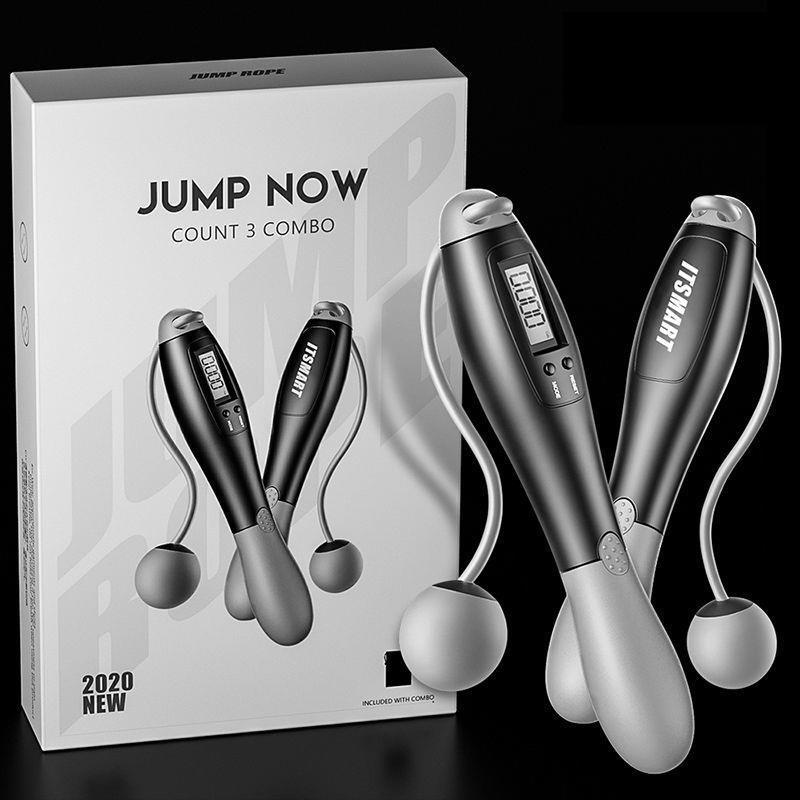 Fitness Cordless Skipping Smart Jump Rope 智能计数无绳跳绳