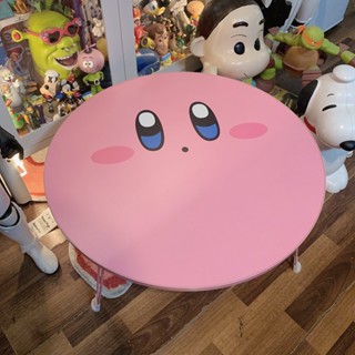 星之卡比桌子折疊床上少女心宿舍臥室陽臺卡通野營小桌板可愛周邊
