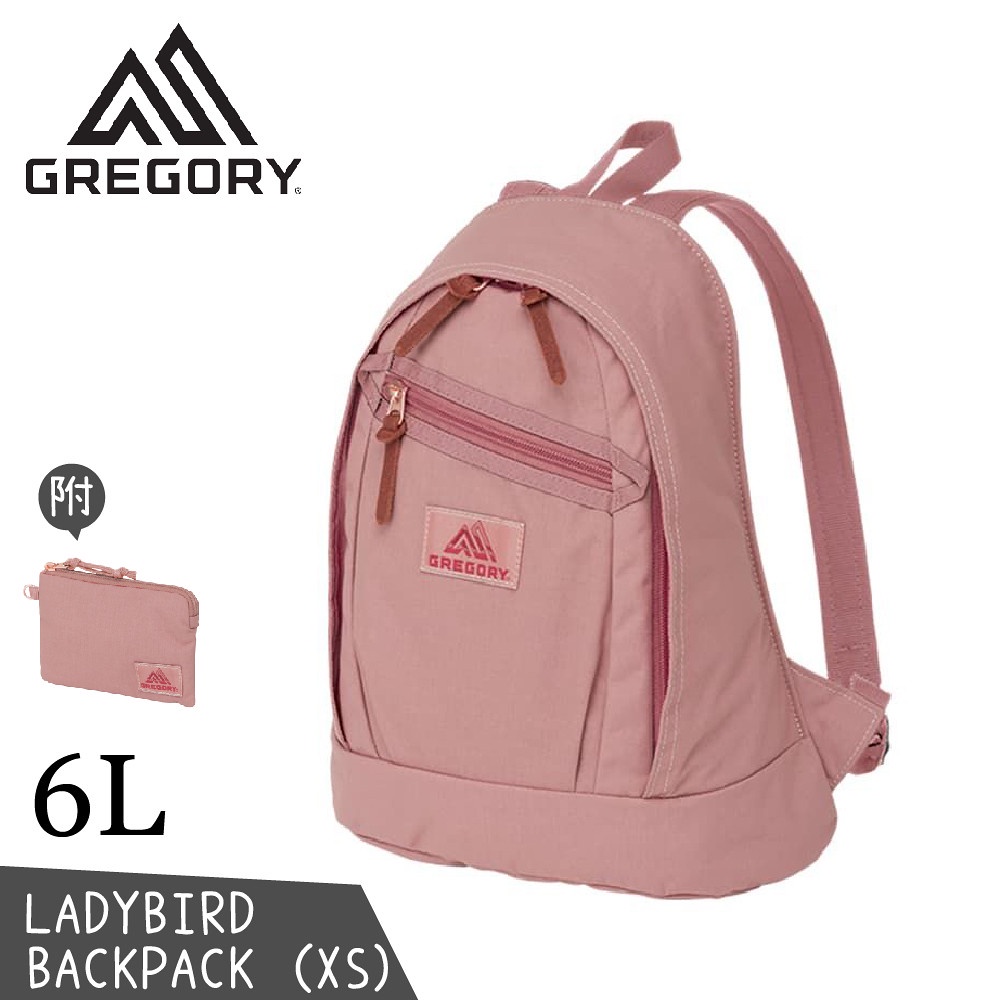 【GREGORY 美國 6L Ladybird Backpack 後背包《玫瑰粉XS》】131372/雙肩背包/休閒