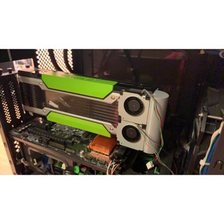 英偉達NVIDIA 特斯拉Tesla P40 P100 M40 顯卡主動散熱風扇改裝
