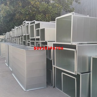 共板法蘭風管不銹鋼矩形風管通風管道廠消防排風管方形鍍鋅風管