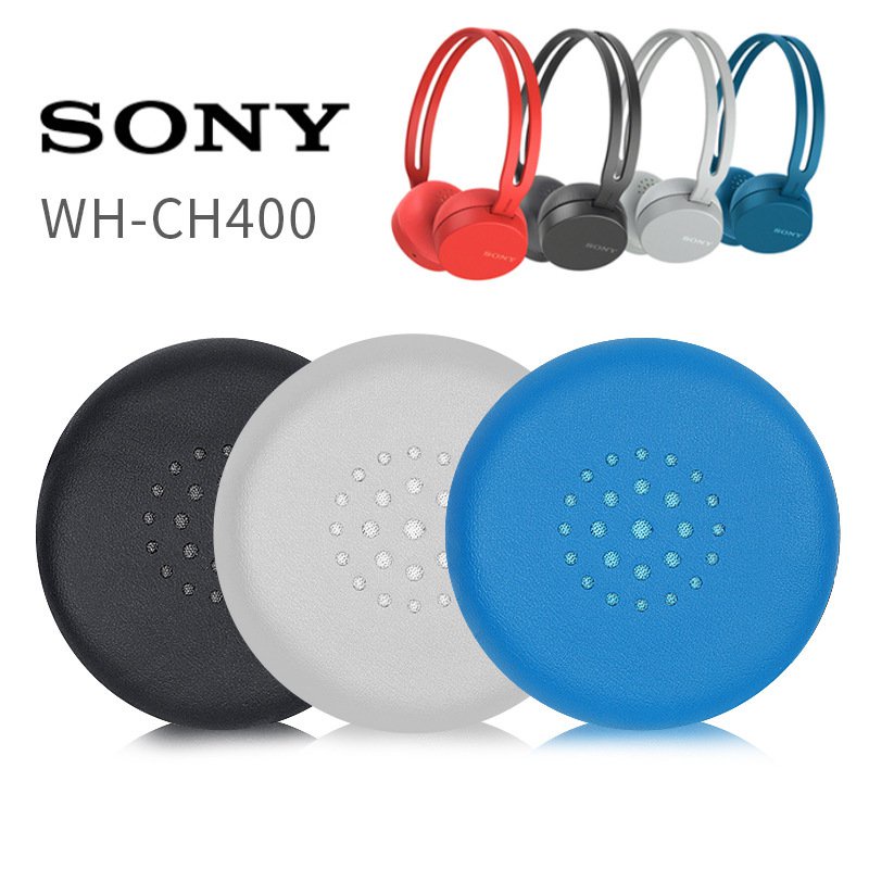 適用Sony/索尼WH-CH400耳機套頭戴式CH400耳機海綿套耳罩耳皮套