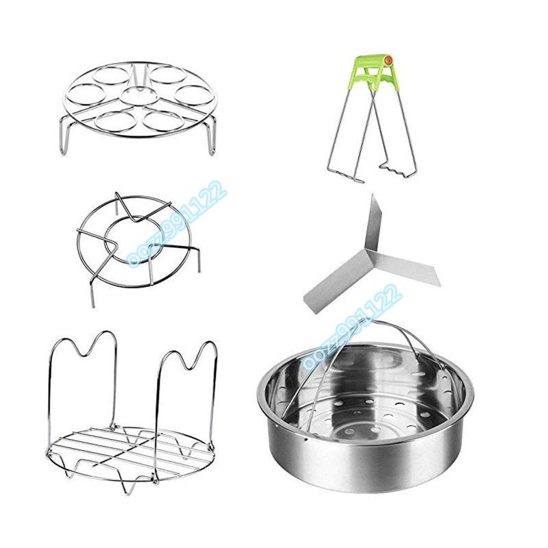 【木沐】電壓力鍋 高壓鍋 配件 蒸格 蒸架 蒸蛋器 夾子instant pot