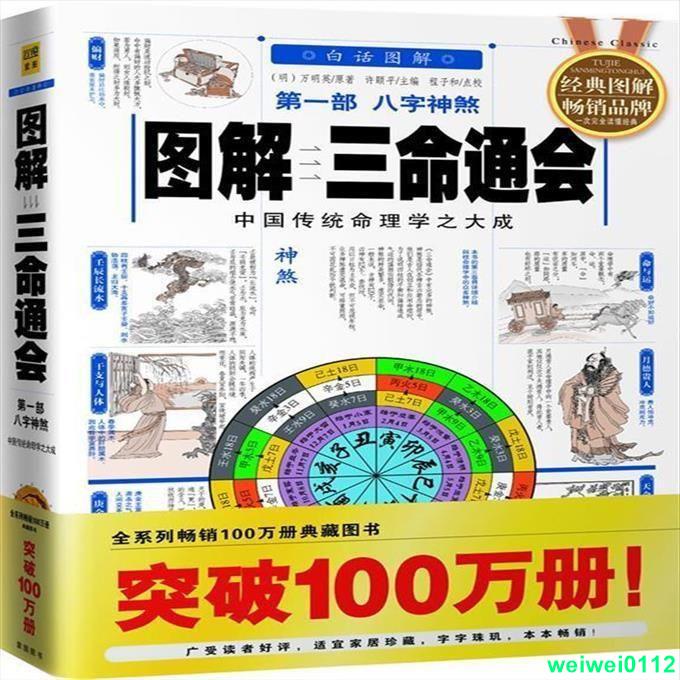 公司热卖# #圖解三命通會--部 八字神煞