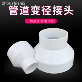 當天出貨=【快速出貨】ABS塑膠新風管道變徑圈排風管異徑大小頭PVC管轉換接頭75100變150