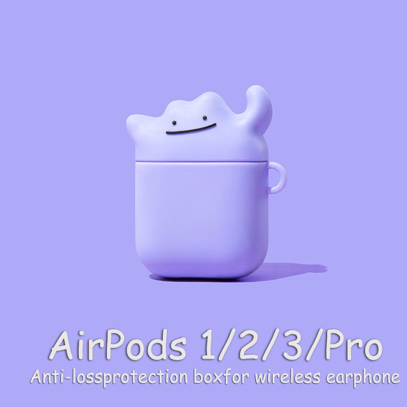 百變怪 airpods 保護套 寶可夢 寶可夢百變怪airpodspro保護套蘋果2代3代藍牙耳機盒可愛怪獸軟殻