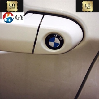 Lqk適用於車飾 BMW () 寶馬寶馬門鎖標誌貼紙鋁合金 m 徽標門鎖眼貼徽標修改寶馬 F25 寶馬 e71f12、f