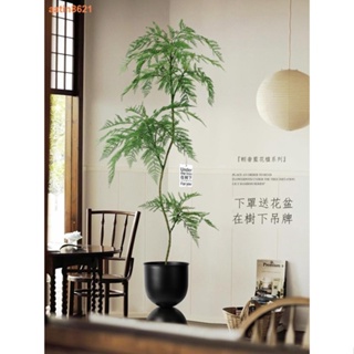 ✾﹍☍小滿之樹 仿真植物 仿真植物藍花楹高端輕奢大型落地室內客廳裝飾擺件假綠植仿真樹
