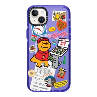 casetify 保護殼 iphone 14/ 14 pro/ 14 plus/ 14 pro max cutest pizza boy 恐龍披薩外送員