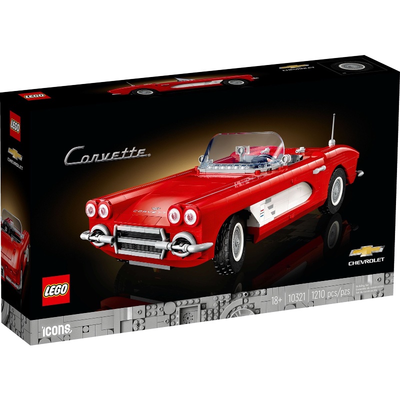 【亞當與麥斯】LEGO 10321 Corvette