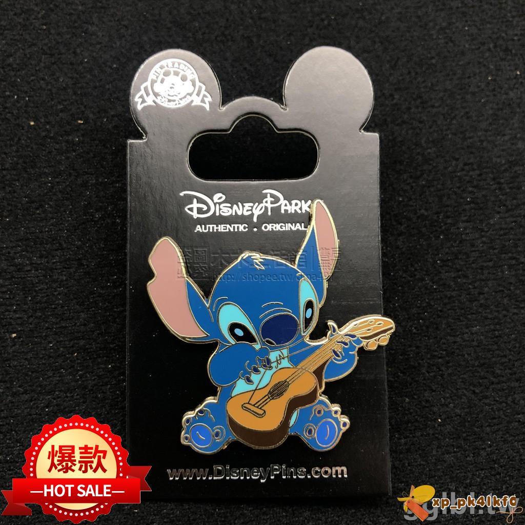 免運迪士尼 徽章disney pin 史迪奇 stitch 星際寶貝 彈吉他