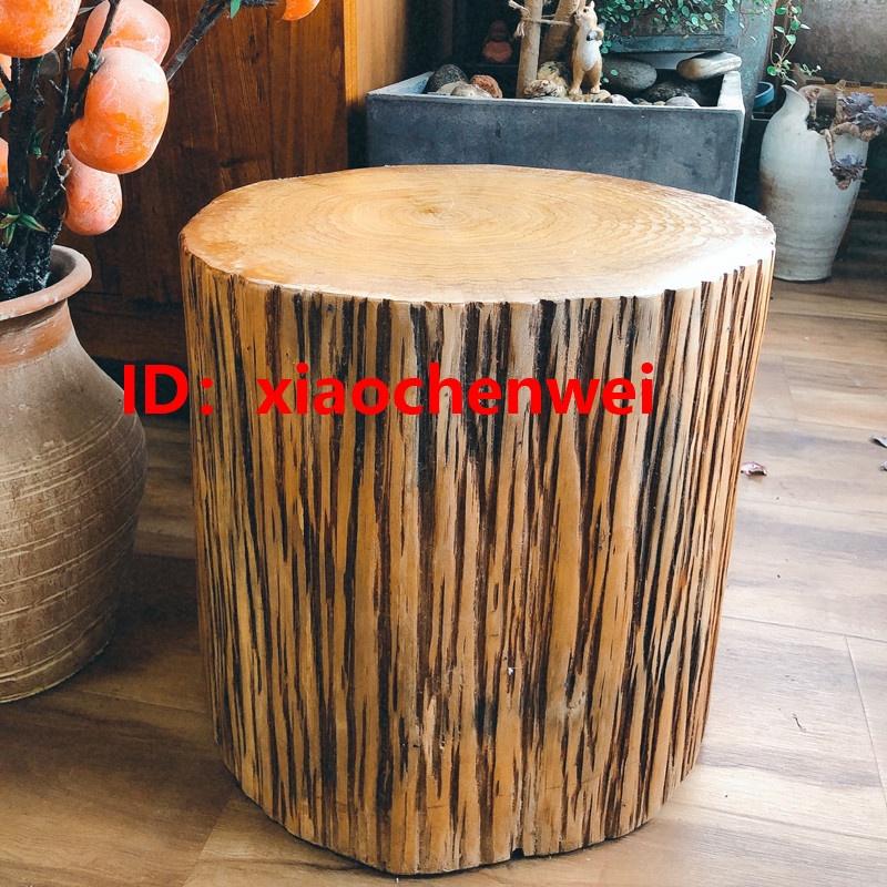 新品 低價 優惠根雕凳子 實木墩子 原木樹樁木樁底座樹墩茶幾 配凳大板支架 圓木凳子