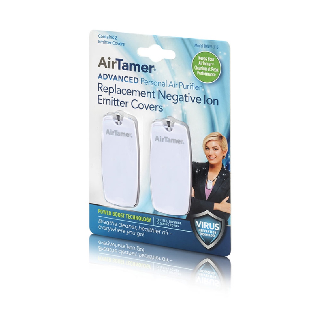 【AirTamer】細化負離子迅速淨化一公尺空氣(A315專用替換碳纖維毛刷白色兩入組)