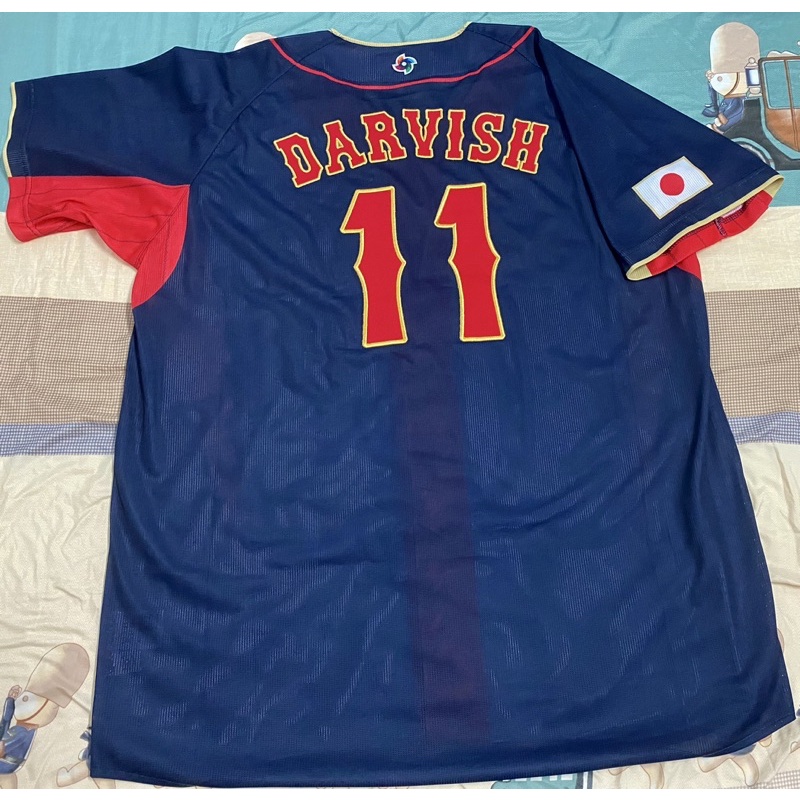 2023 WBC世界經典賽＝日本國家代表隊＝Darvish Yu 達比修有=全新客場刺繡球衣O、XO號~ MIZUNO製