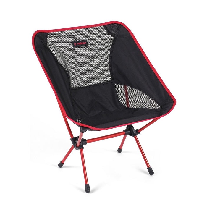 Helinox Chair One 露營戶外輕量座椅(黑色/紅色)