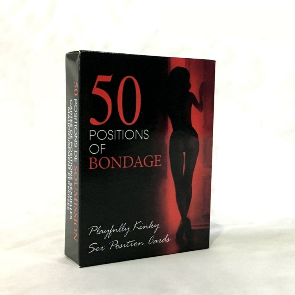 情侶英文卡牌50 positions of bondage 性愛姿勢游戲