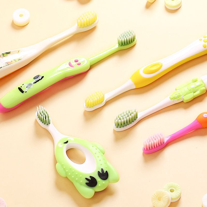 [現貨]兒童牙刷軟毛超細納米牙刷2-10歲護齦卡通 軟毛超細防水寶寶牙刷寶寶牙刷 幼兒牙刷 兒童牙刷 軟毛牙刷 幼童牙刷