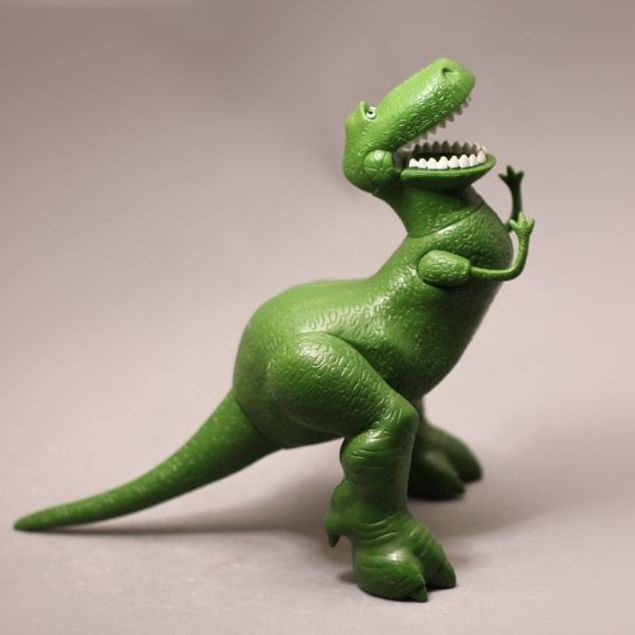 玩具總動員Rex雷克斯恐龍暴龍抱抱龍手辦模型雙腿可動公仔玩偶
