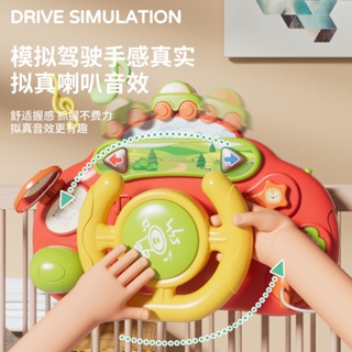 兒童方向盤寶寶模擬駕駛推車嬰兒車把手遛娃神器後座早教益智玩具